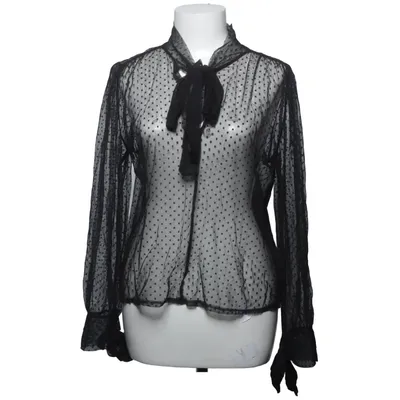 Schluppenbluse (Schwarz) von Zara