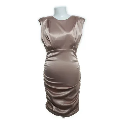 Jurk (Beige) van Allyson Elastaan, Polyester