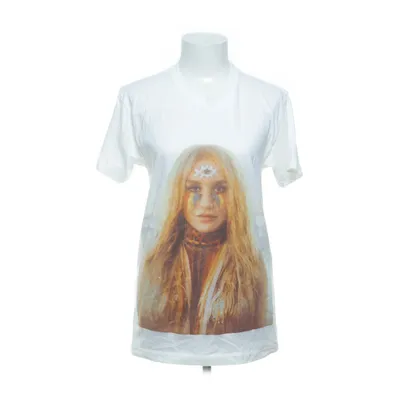 T-shirt (Vit, Flerfärgad) från Next Level Apparel Bomull, Polyester