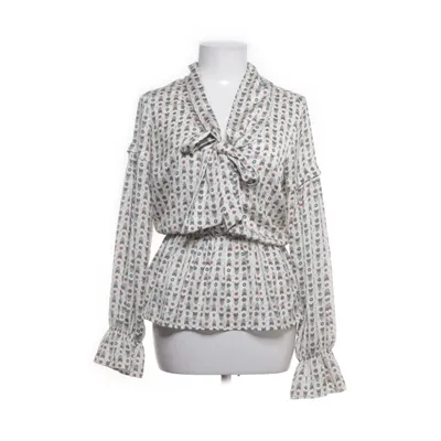 Strikblouse (Beige, Meerkleurig) van Denny Rose Polyester