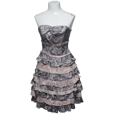 Robe de cocktail (Gris, Beige) de Valerie Soie