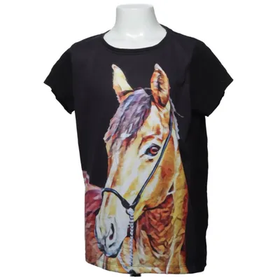 T-shirt (Svart, Flerfärgad) från Copperfield Bomull, Polyester
