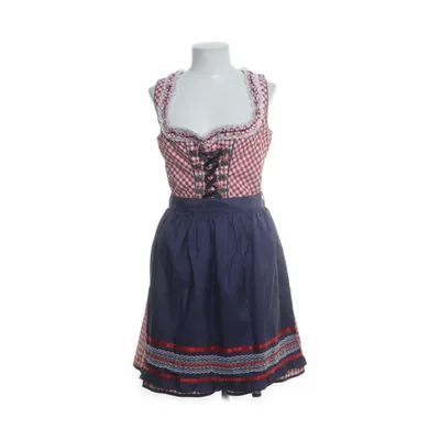 Dirndl (Red, Multicolored) from Fuchs Trachtenmoden