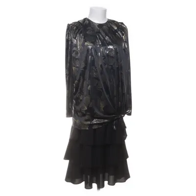 Robe de cocktail (Noir, Multicolore) de Claudia Polyester