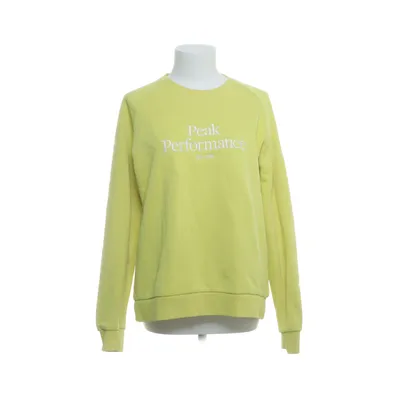 Sweatshirt (Geel) van Peak Performance Katoen, Polyester