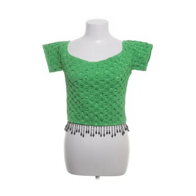 Crop top (Green) from Ganni Polyester