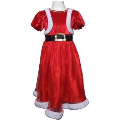 Vêtement de Noël (Rouge, Blanc, Noir) de Christys Costumes Polyester