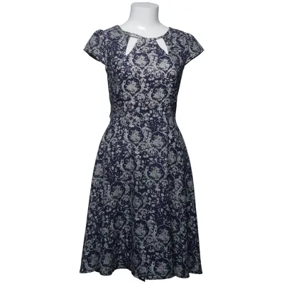 Dress (Blue, White) from Izabel London Polyester