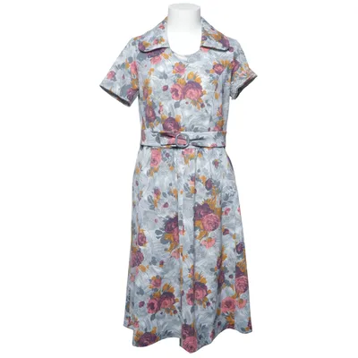 Robe (Bleu, Multicolore) de Aspens Acétate, Polyester