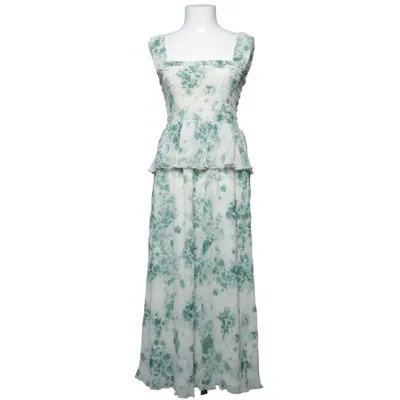 Långklänning (Vit, Grön) från Ganni Återvunnen polyester