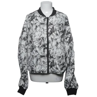 Bomberjacke (Schwarz, Weiß) von Size 8 Needle