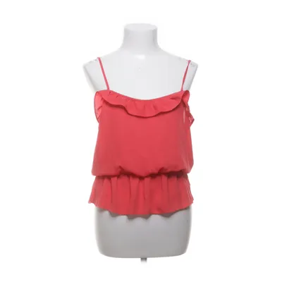 Peplumtopp (Röd) från Bik Bok Polyester