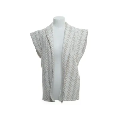 Väst (Vit, Beige) från Pronto Moda Bomull, Polyester