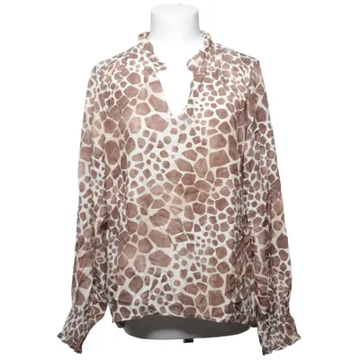 Bluse (Brun, Beige) fra Mix by Heart Viscose