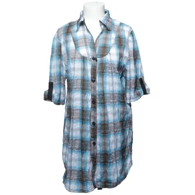 Tuniek (Blauw, Wit, Bruin) van La Bella Viscose