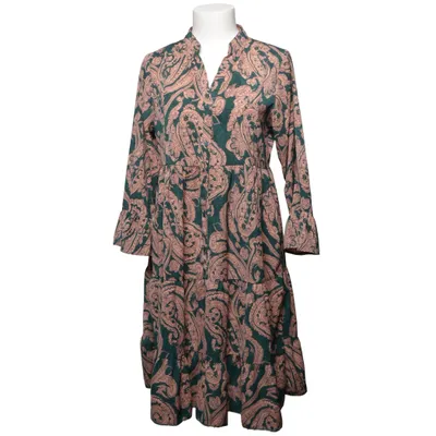 Dress (Green, Beige) from JS Millenium Polyester