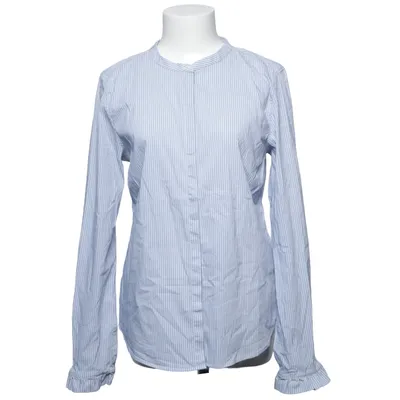 Shirt (Blauw, Wit) van Mos Mosh Katoen, Elastaan, Polyamide