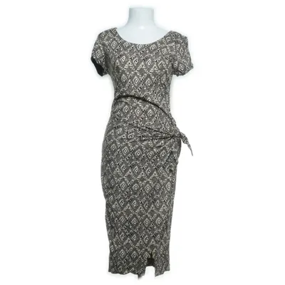 Wrap dress (Beige, Black, Multicolored) from Jessica Howard Viscose
