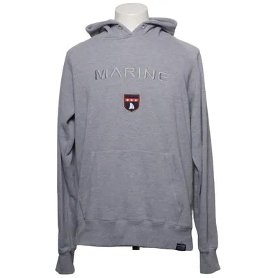Huvtröja (Grå) från Marine Scandinavian Sportswear Bomull, Polyester