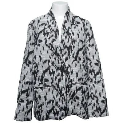 Blazer (Zwart, Wit) van Suncoo Polyester, Viscose