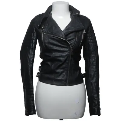 Bikerjack (Zwart) van Voyelles Polyester