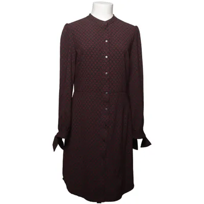 Shirt dress (Black, Red) from Banana Republic Elastane, Polyester