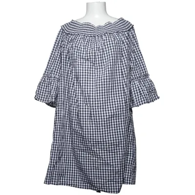 Robe (Noir, Blanc) de Charter Club Coton