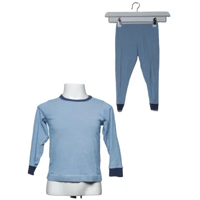Pajamas (Blue, White) from Petit Bateau Cotton