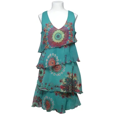 Klänning (Grön, Flerfärgad) från Desigual Polyester