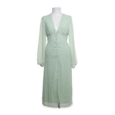 Klänning (Grön) från Gina Tricot Elastan, Polyester