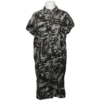 Shirt dress (Gray, Black) from Soyaconcept Linen, Viscose