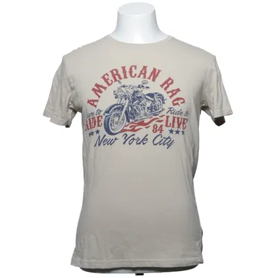 T-shirt (Beige) fra American Rag Bomuld