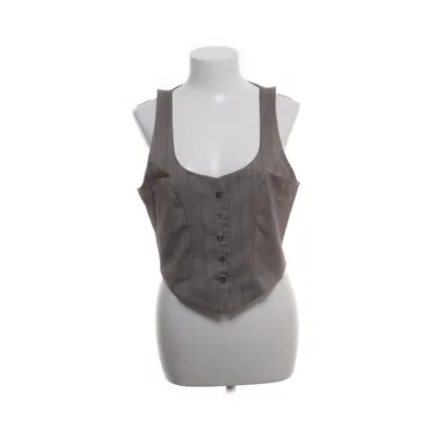 Kostuumgilet (Bruin) van Urban Outfitters Polyester, Viscose, Elastaan