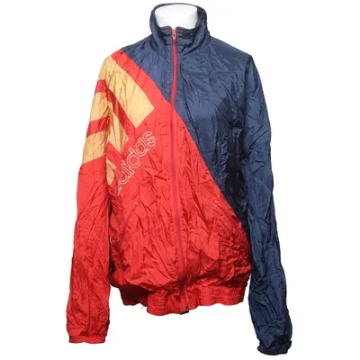 Träningsjacka (Röd, Blå, Gul) från Adidas Originals Bomull, Polyamid, Polyester