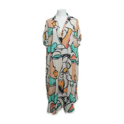 Dress (Beige, Multicolored) from Lindsay Moda
