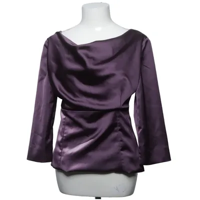 Bluse (Lila) von Anna Holtblad Acetat, Elasthan, Polyester