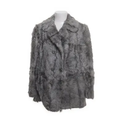 Veste en fourrure (Gris) Fourrure