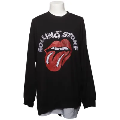 Collegetröja (Svart, Röd, Vit) från The Rolling Stones