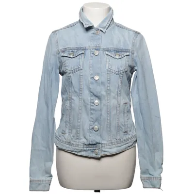 Denim jacket (Blue) from Review Cotton, Leather