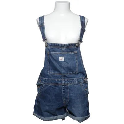 Salopette courte (Bleu) de Pull & Bear Coton