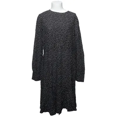 Dress (Black, White) from George Viscose