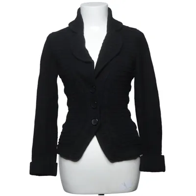 Cardigan (Black) from STOCKH LM Cotton, Wool