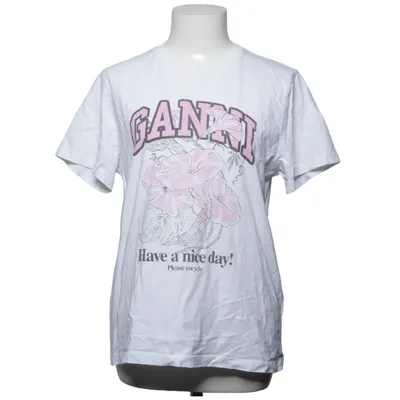 T-shirt (Wit) van Ganni Organisch katoen