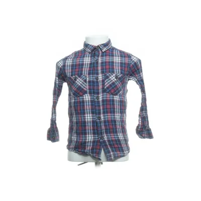 Flanellskjorta (Blå, Röd, Vit, Flerfärgad) från Rebel by Primark Bomull