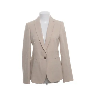 Blazer (Beige) fra Massimo Dutti Polyester, Elastan