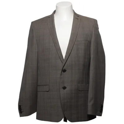 Kavaj (Grå) från Ben Sherman Polyester, Ull