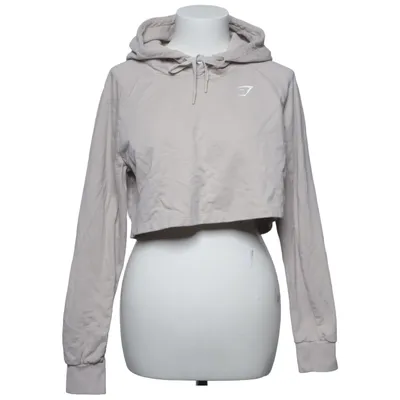Huvtröja (Beige) från Gymshark Bomull, Elastan, Återvunnen polyester