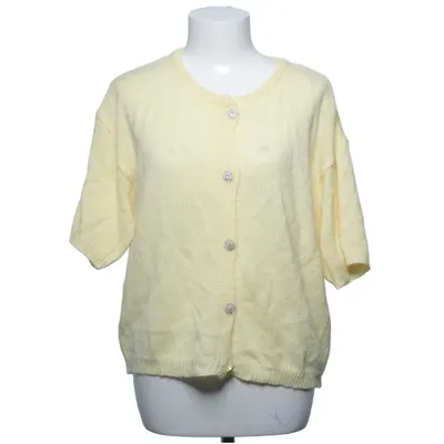 Cardigan (Gul) Akryl, Polyamid, Polyester, Uld