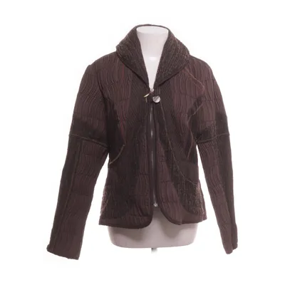 Jacket (Brown) from Pause Café Cotton, Polyester, Wool