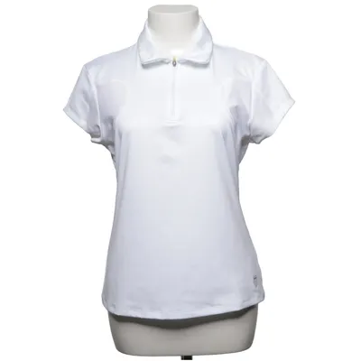 Sporttop (Wit) van K-Swiss Elastaan, Polyester